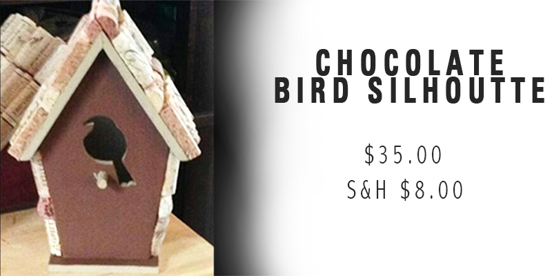 Chocolate Bird Silhouette